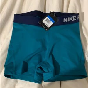 Blue nike pros